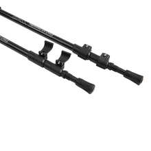 Cargar imagen en el visor de la galería, Bastones de Trekking Aluminio Negro (2 UNIDADES)