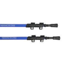 Cargar imagen en el visor de la galería, Bastones de Trekking Aluminio Azul (2 UNIDADES)