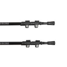 Cargar imagen en el visor de la galería, Bastones de Trekking Aluminio Negro (2 UNIDADES)