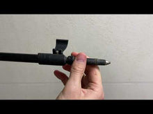 Cargar y reproducir el video en el visor de la galería, Bastones de Trekking Aluminio Negro (2 UNIDADES)