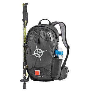 Mochila Columbus KATADHIN 10 Negra con RAIN COVER