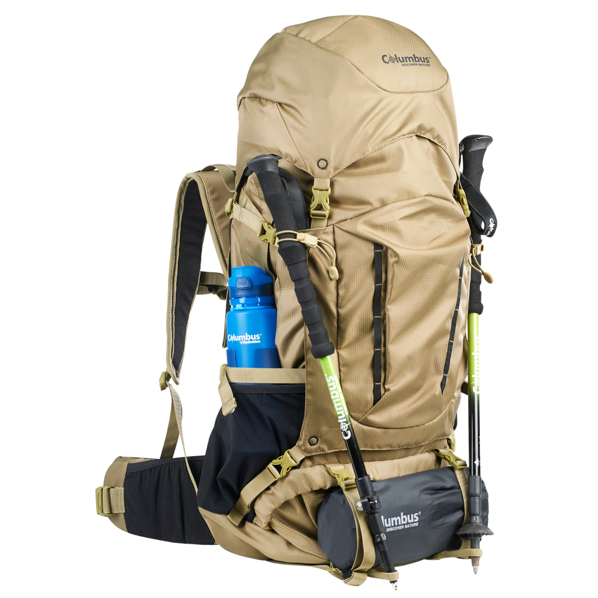 Mochila trekking columbus nature 2025