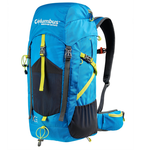 Mochila Trekking Columbus K 35 Blue