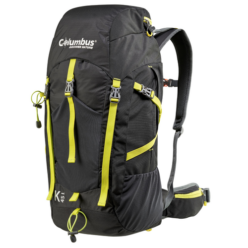 Mochila Trekking Columbus K 45 Black