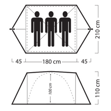 Cargar imagen en el visor de la galería, Carpa Trekking Columbus Tajo 3
